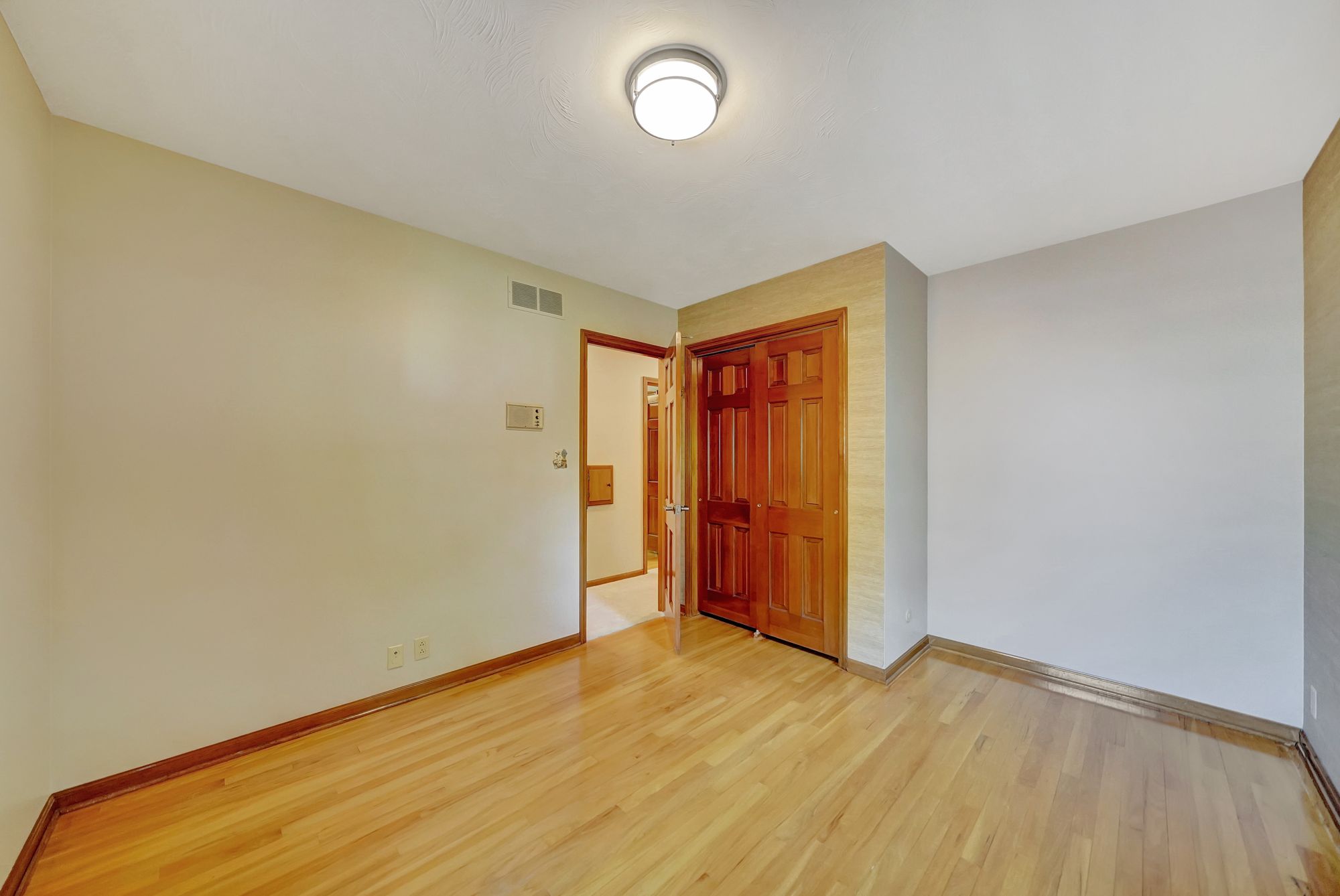 Interior painting project - completed room