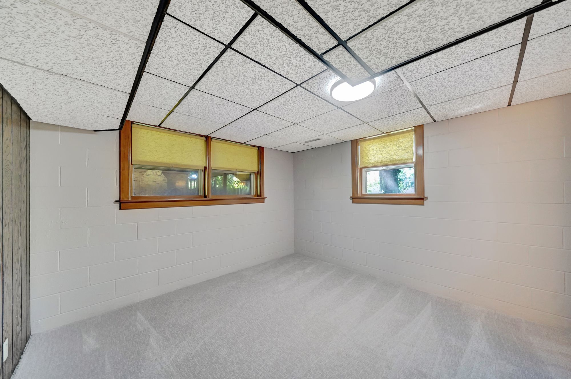 Interior painting project - completed room