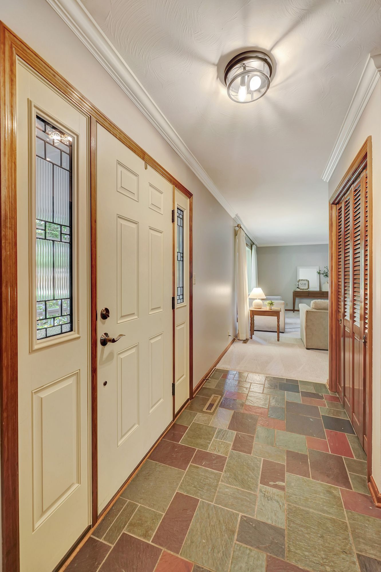 Interior painting project - trim work